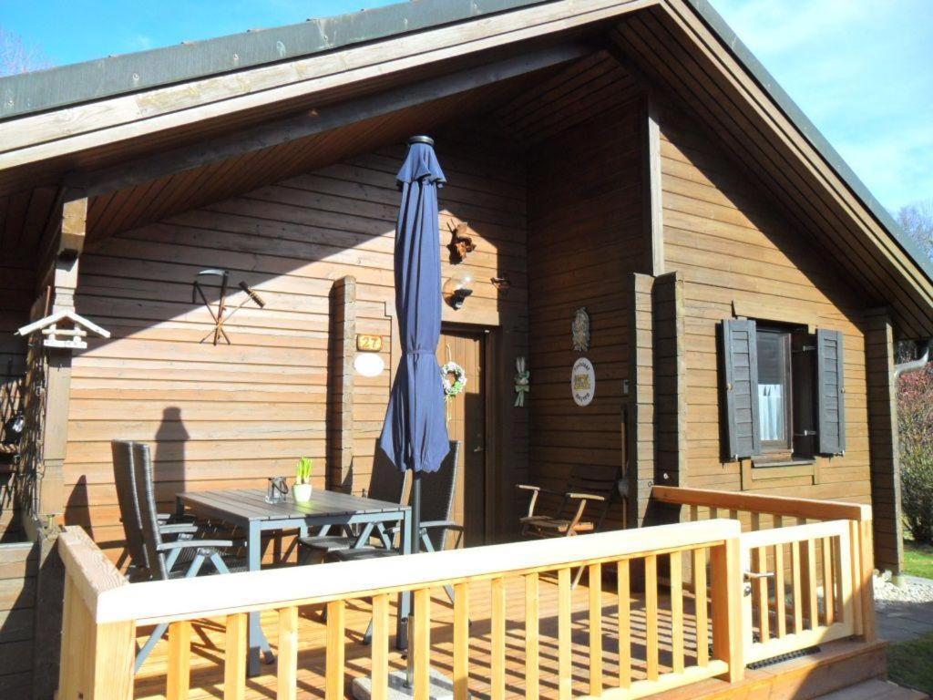 Komfortables-Ferienblockhaus-Nr-27-56-Qm-Bis-4-Personen-Viechtach-Jaegerpark Eksteriør bilde