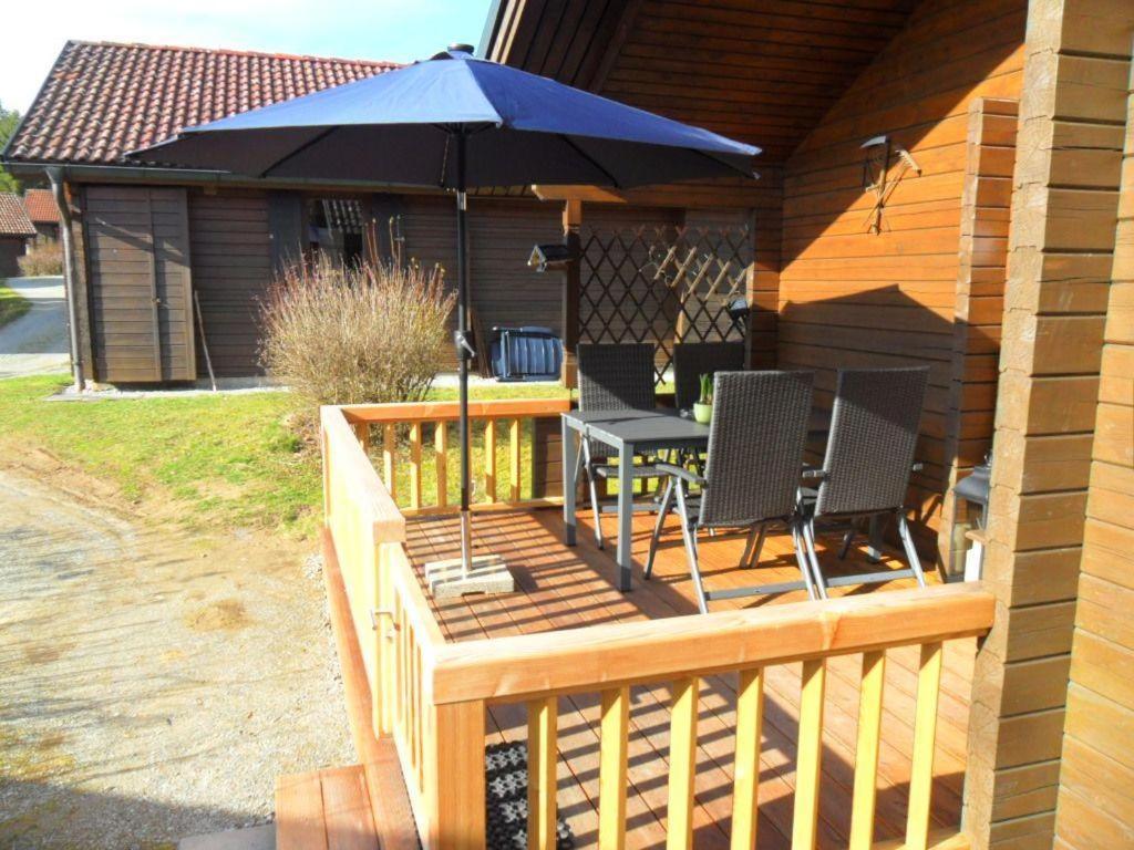Komfortables-Ferienblockhaus-Nr-27-56-Qm-Bis-4-Personen-Viechtach-Jaegerpark Eksteriør bilde